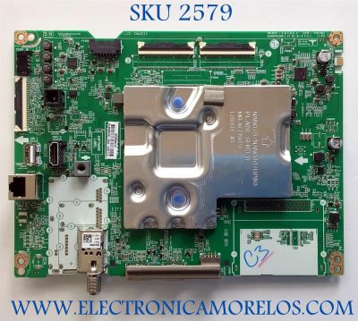 MAIN PARA TV LG / NUMERO DE PARTE EBU66466702 / EAX69462206 / 1F1L00UL-0005 / XU15M6A00N / PANEL NC550TQG-AAKP1 / DISPLAY LC550EQC(SP)(A1) / MODELO 55NANO75UPA.BUSYLJM / 55NANO75UPA